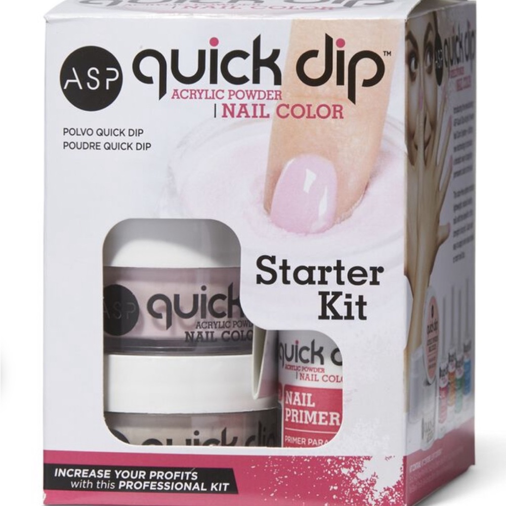 ASP Quick Dip Acrylic Powder Nail Color Starter Kit